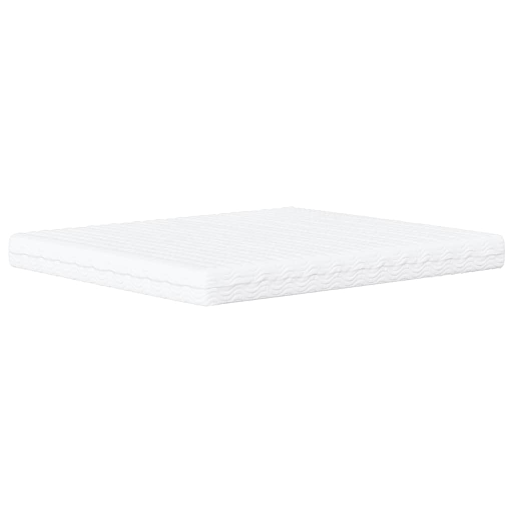 Materasso in Schiuma Bianco 180x220 cm Durezza H2 H3