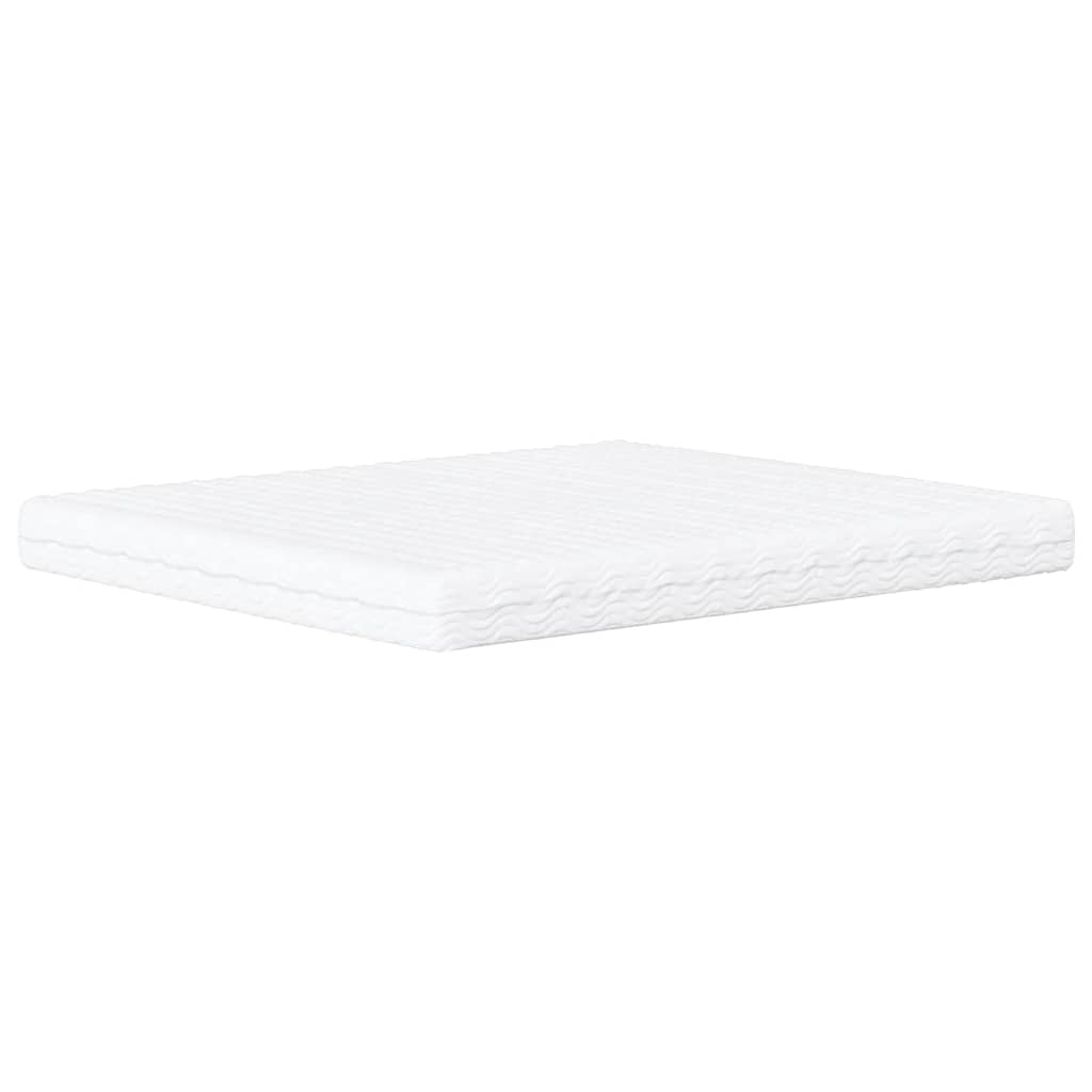 Materasso in Schiuma Bianco 200x220cm Durezza H2 H3