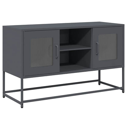 Mobile TV Antracite 100,5x39x60,5 cm in Acciaio