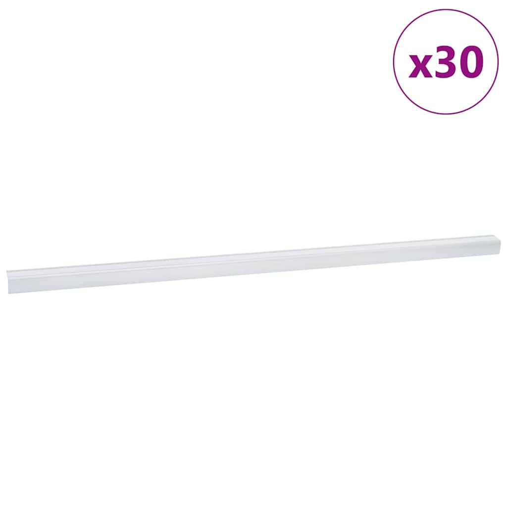 Paragradini 30 pcs Argento 67 x 3.5 x 3 cm Alluminio