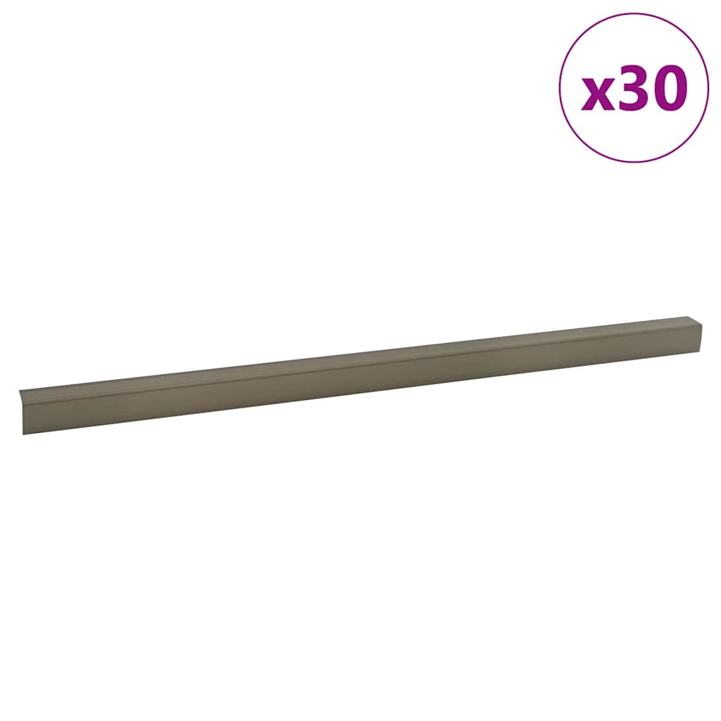 Paragradini 30 pcs Champagne 67 x 3 x 2 cm Alluminio