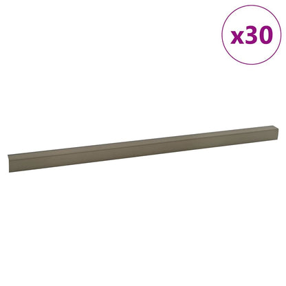 Paragradini 30 pcs Champagne 67 x 3 x 2 cm Alluminio