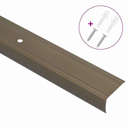 Paragradini 10 pcs Marrone 67 x 3 x 2 cm Alluminio