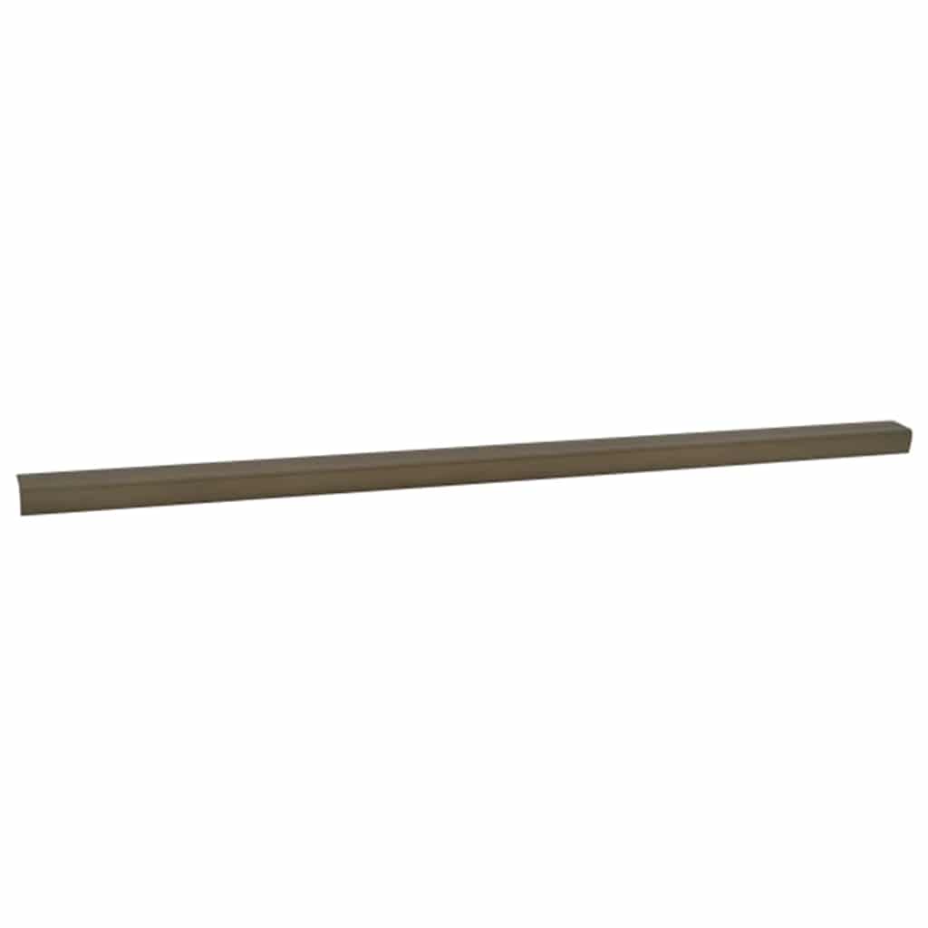 Paragradini 10 pcs Marrone 67 x 3 x 2 cm Alluminio
