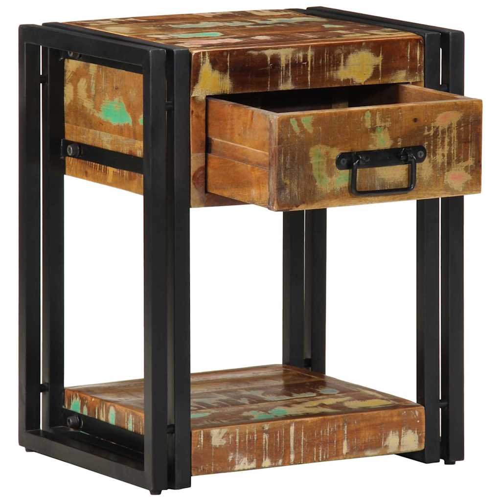 Armadio da Notte con cassetto Multicolore 40 x 35 x 50 cm