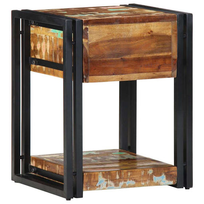 Armadio da Notte con cassetto Multicolore 40 x 35 x 50 cm