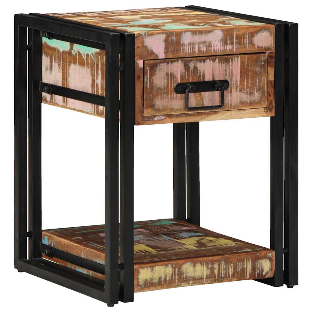 Armadio da Notte con cassetto Multicolore 40 x 40 x 50 cm