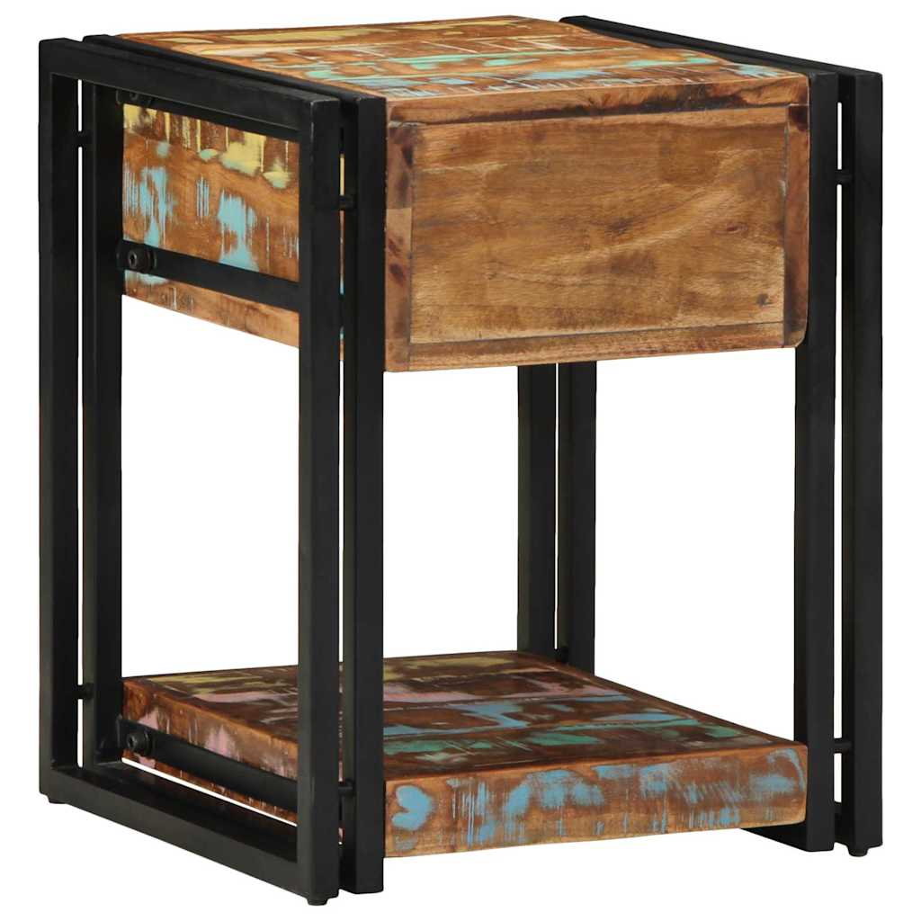 Armadio da Notte con cassetto Multicolore 40 x 40 x 50 cm