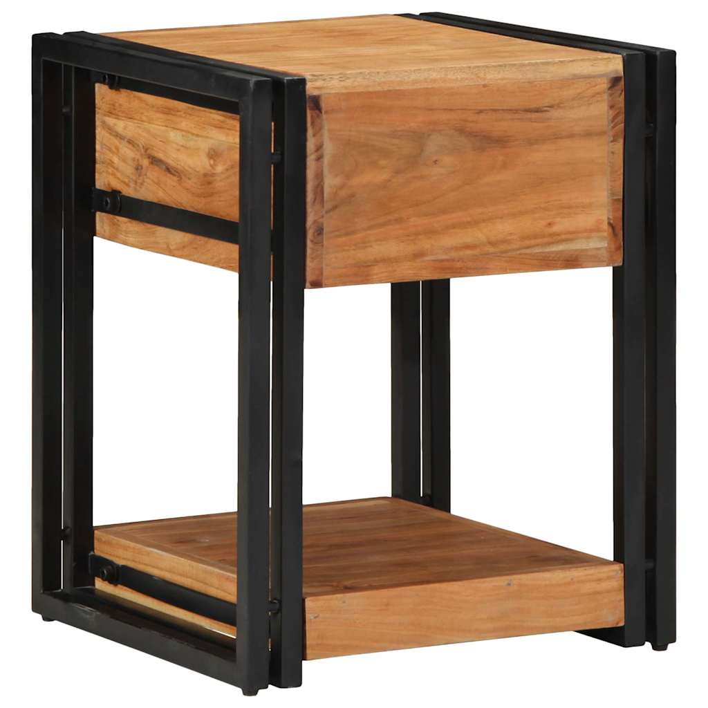 Armadio da Notte con cassetto Marrone 40 x 40 x 50 cm