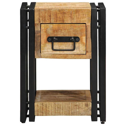 Armadio da Notte con cassetto Marrone 30 x 30 x 40 cm