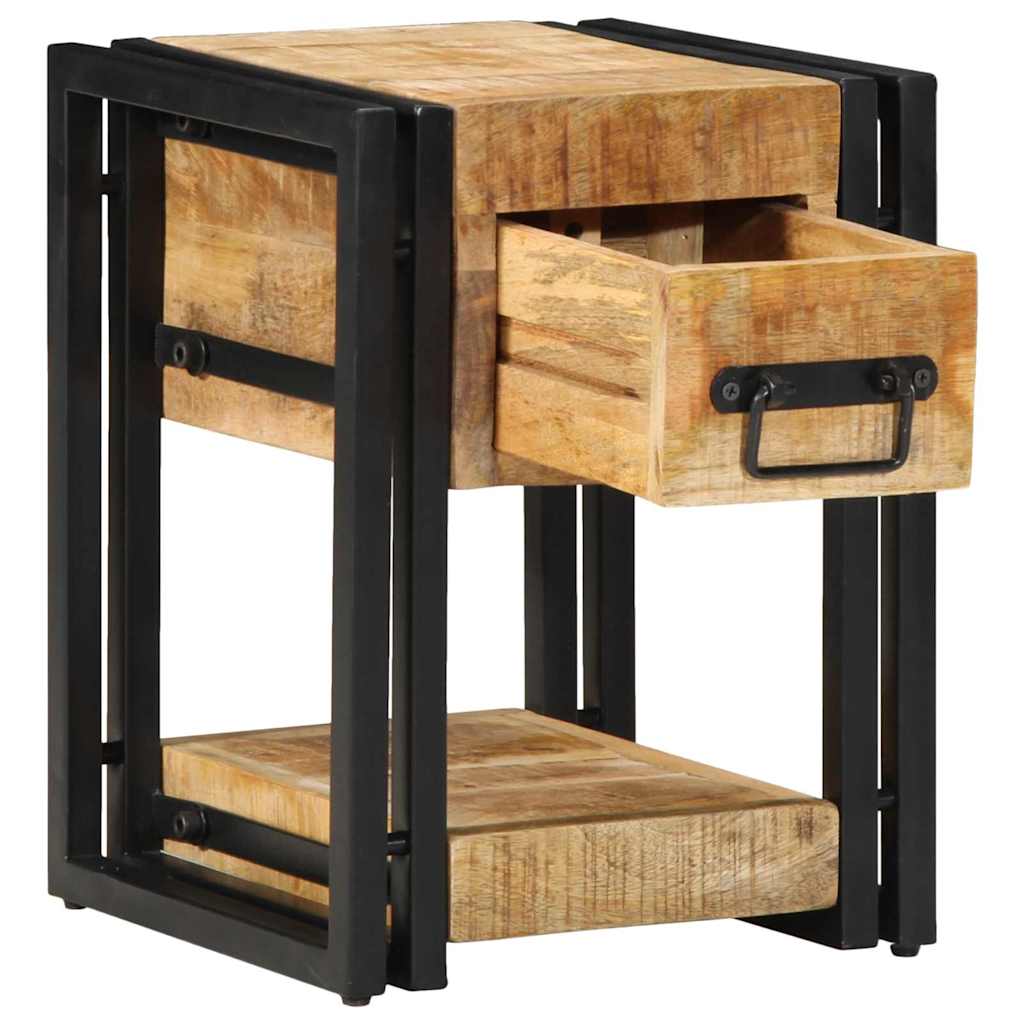 Armadio da Notte con cassetto 2 pcs Marrone 30 x 30 x 40 cm