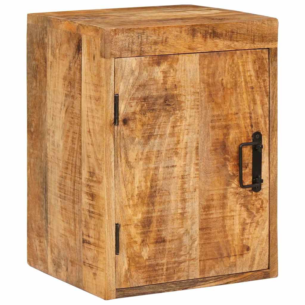 Comodino 2 pcs Marrone 35 x 33 x 48 cm Legno di mango massello