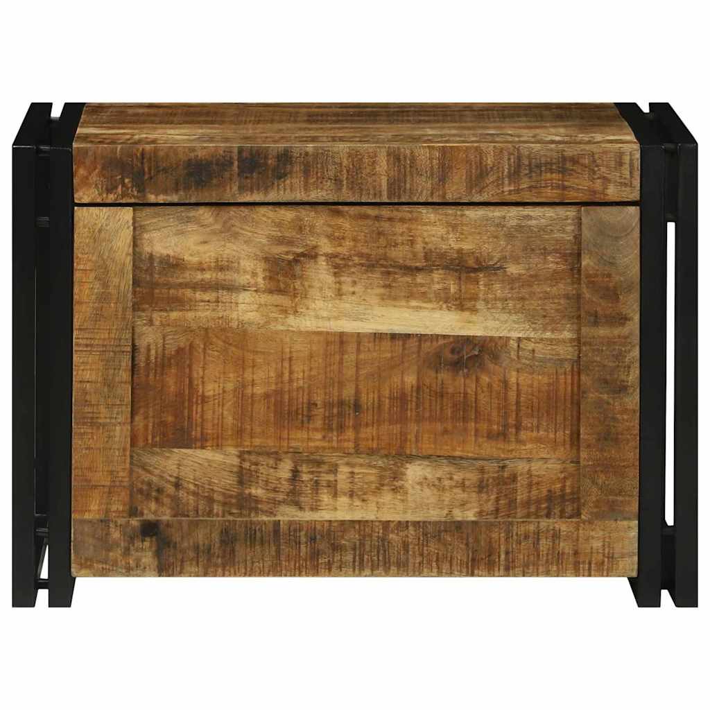 Scatola di Stoccaggio 60 x 40 x 41 cm Legno di mango massello