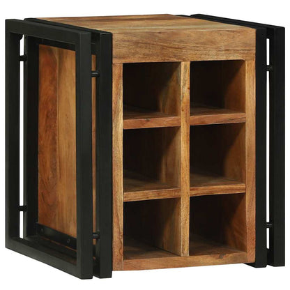 Portabottiglie 35 x 35 x 39 cm Legno di Acacia Massello