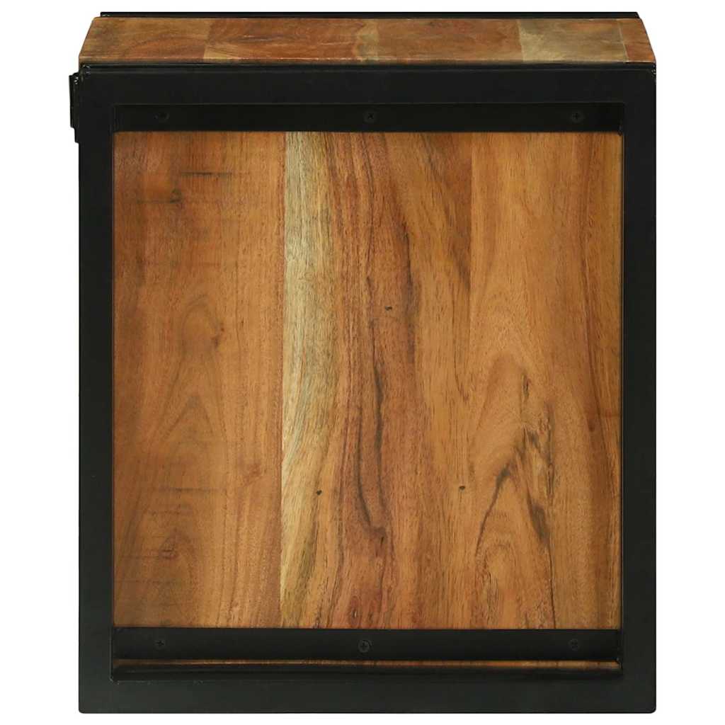 Portabottiglie 35 x 35 x 39 cm Legno di Acacia Massello