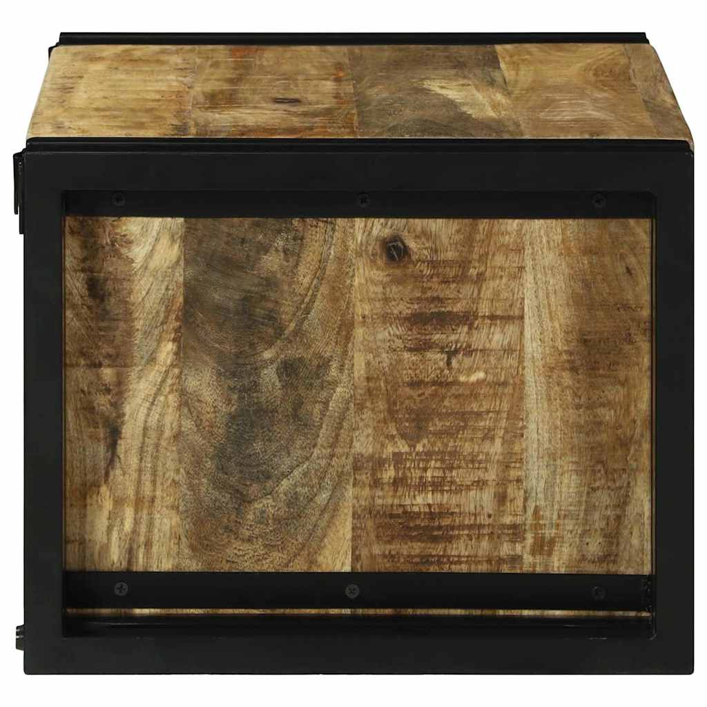 Portabottiglie 2 pcs 46 x 35 x 27,5 cm Legno di mango massello