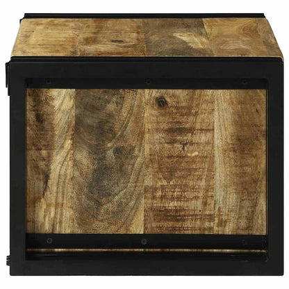 Portabottiglie 2 pcs 46 x 35 x 27,5 cm Legno di mango massello