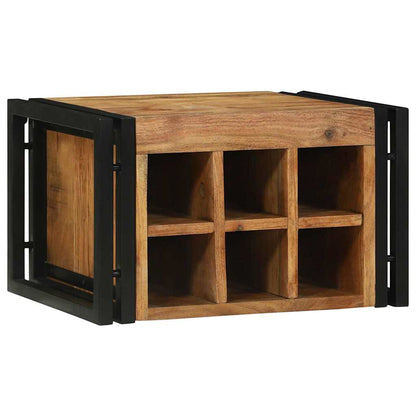 Portabottiglie 2 pcs 46 x 35 x 27,5 cm Legno di Acacia Massello