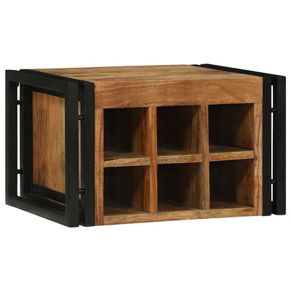 Portabottiglie 2 pcs 46 x 35 x 27,5 cm Legno di Acacia Massello