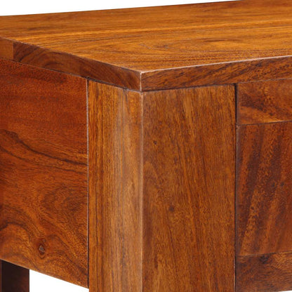Tavolo Consolle 80x35x75 cm in Legno Massello di Acacia