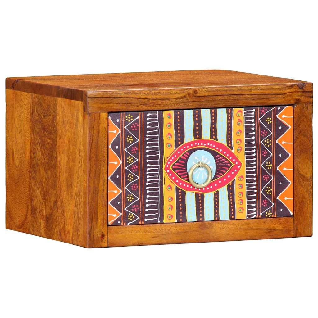 Armadio da Notte con cassetto Marrone 35 x 30 x 22 cm