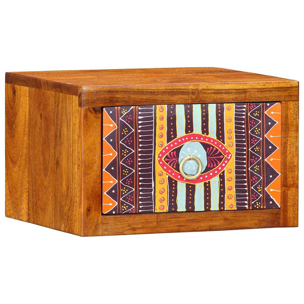 Armadio da Notte con cassetto Marrone 35 x 30 x 22 cm