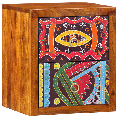 Armadio da Notte con cassetto 2 pcs Marrone 35 x 30 x 40 cm