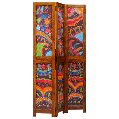 Divider per stanze Marrone miele 105 x 1,5 x 180 cm