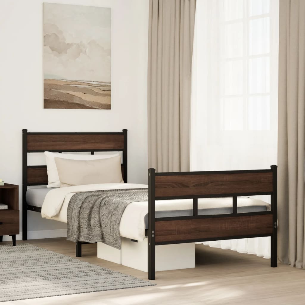 Giroletto senza Materasso con Testiera e Pediera 100x200 cm
