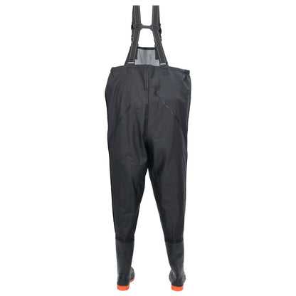 Wader da Pesca con Stivali Nero Taglia 46