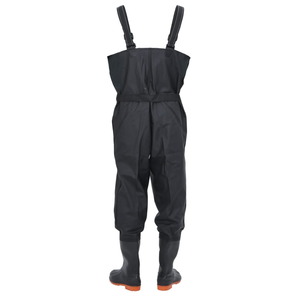 Wader con Stivali e Cintura Nero Taglia 39