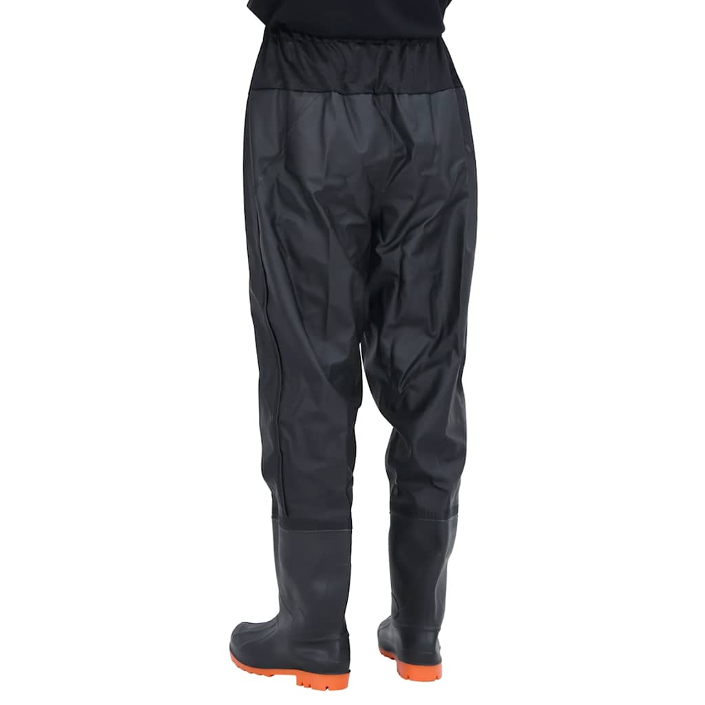 Wader da Pesca alla Vita con Stivali Nero Taglia 39