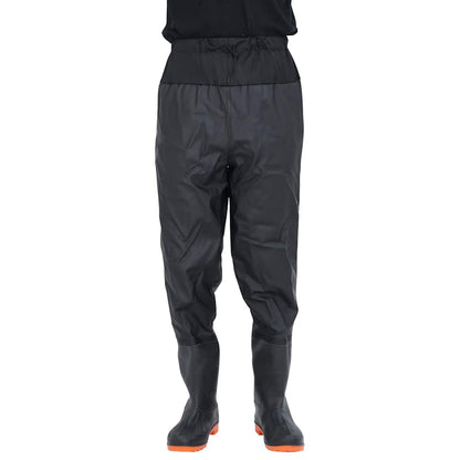 Wader da Pesca alla Vita con Stivali Nero Taglia 41