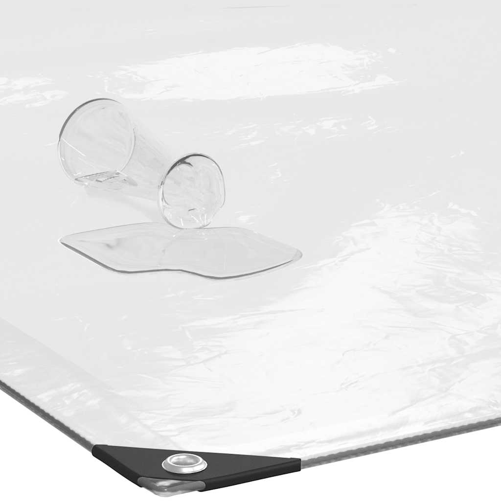 Telone trasparente con occhielli 3x3 m in polietilene