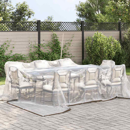 Telone Trasparente con Occhielli 5x5 m in Polietilene