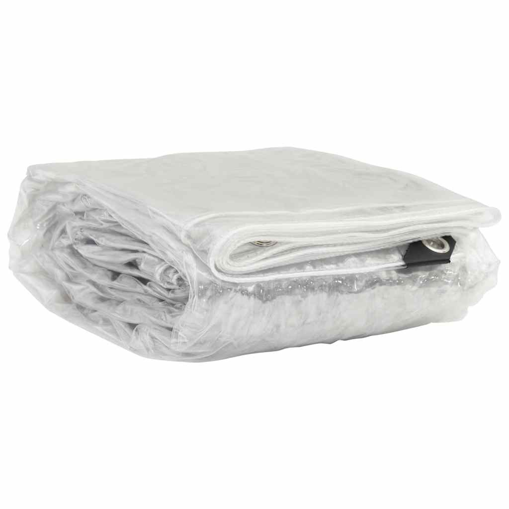 Telone Trasparente con Occhielli 2x5 m in PVC