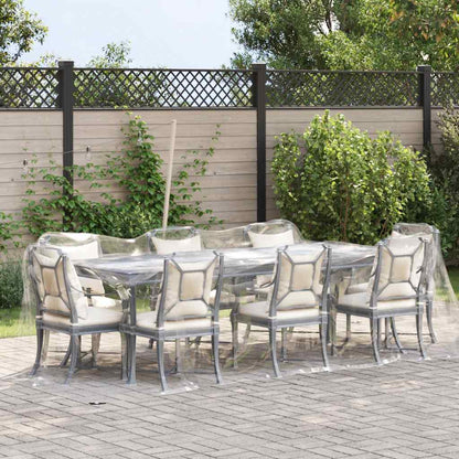 Telone Trasparente con Occhielli 2x6 m in PVC