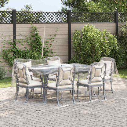 Telone Trasparente con Occhielli 3x3 m in PVC