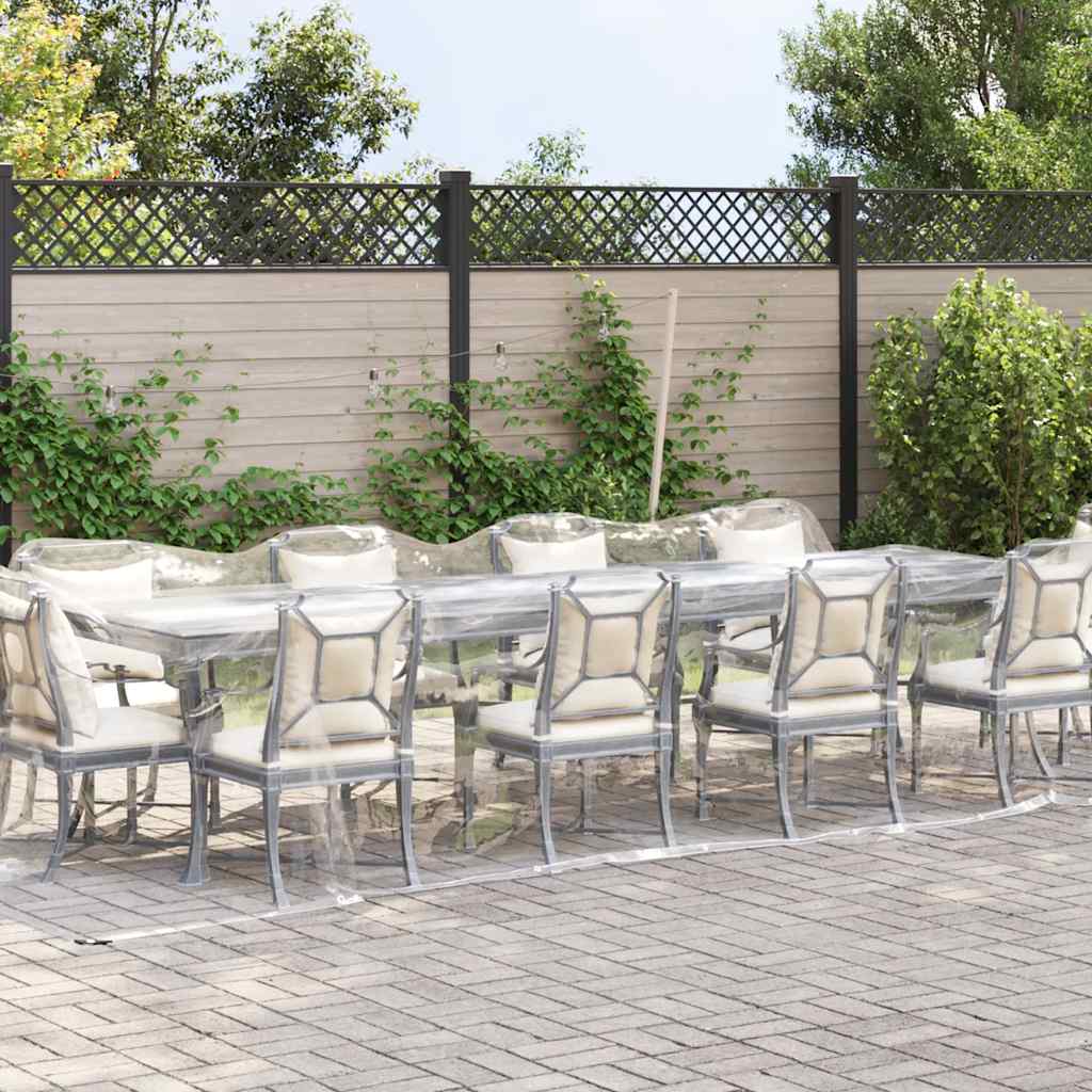 Telone Trasparente con Occhielli 3x12 m in PVC