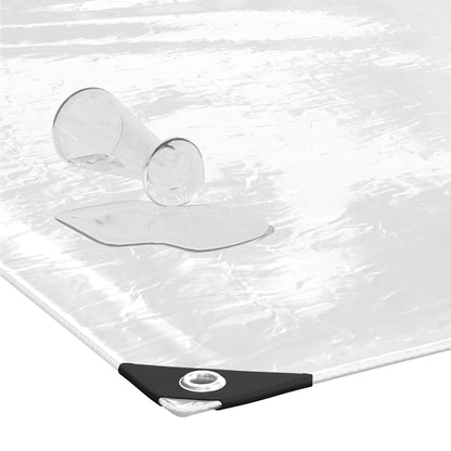 Telone Trasparente con Occhielli 4x10 m in PVC