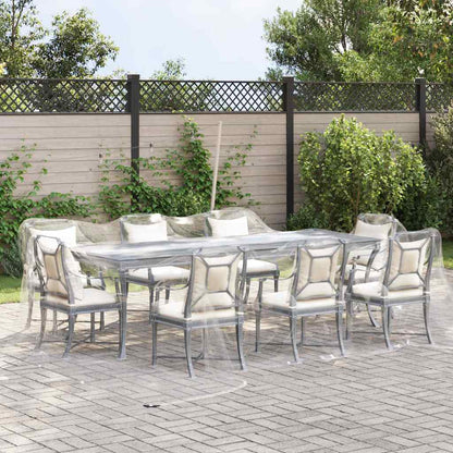 Telone Trasparente con Occhielli 6x6 m in PVC