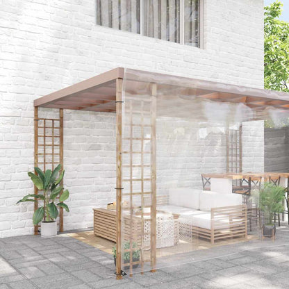 Telone Trasparente con Occhielli 8x8 m in PVC