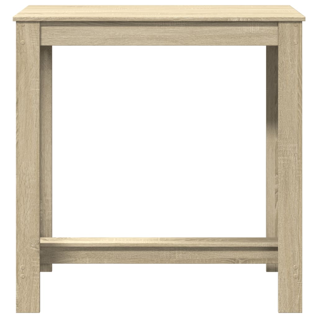Tavolo da Bar Rovere Sonoma 102x50x103,5cm in Legno Multistrato
