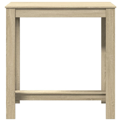 Tavolo da Bar Rovere Sonoma 102x50x103,5cm in Legno Multistrato