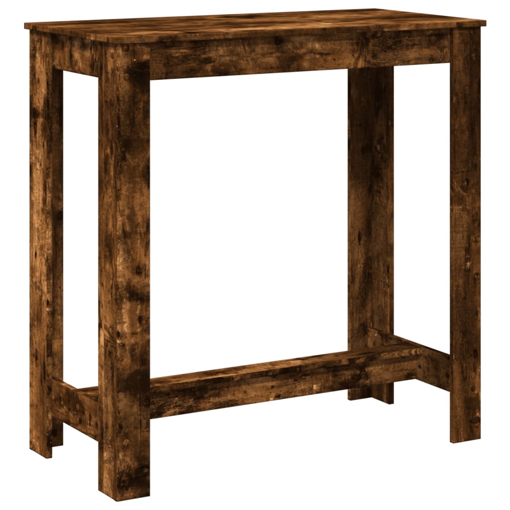 Tavolo Bar Rovere Artigianale 102x50x103,5 cm Legno Multistrato
