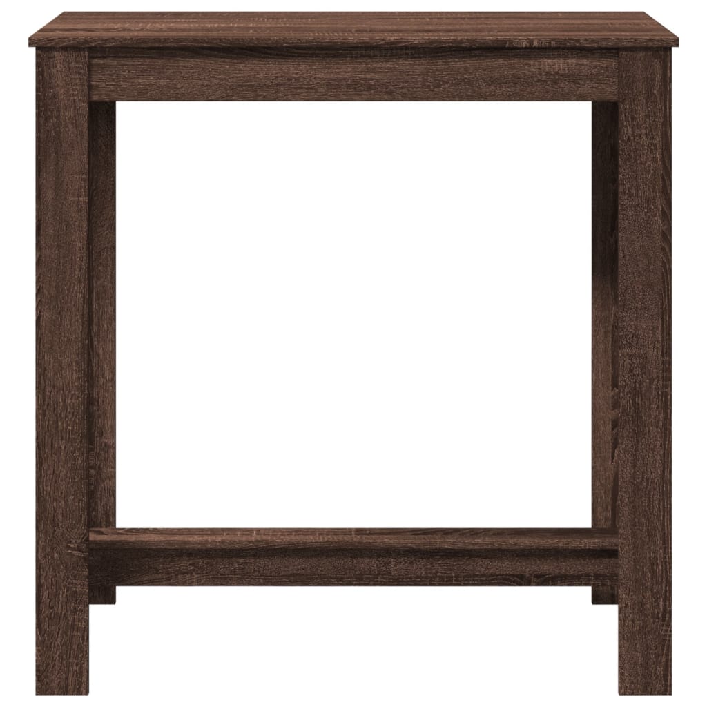 Tavolo da Bar Rovere Marrone 102x50x103,5 cm Legno Multistrato