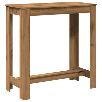 Tavolo Bar Rovere Artigianale 102x50x103,5 cm Legno Multistrato