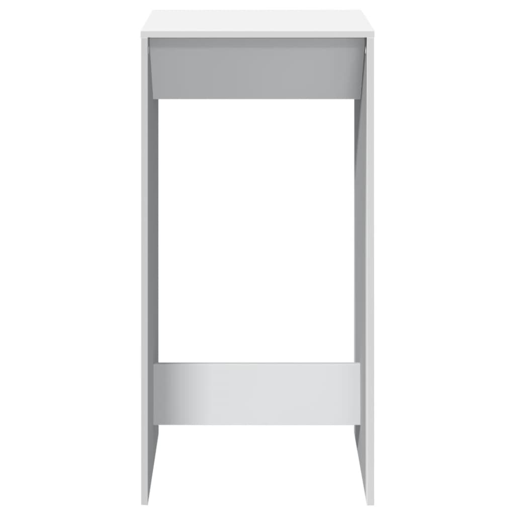 Tavolo da Bar Bianco 51x50x103,5 cm in Truciolato