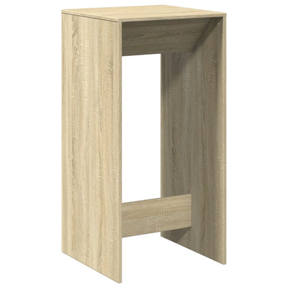 Tavolo da Bar Rovere Sonoma 51x50x103,5 cm in Legno Multistrato
