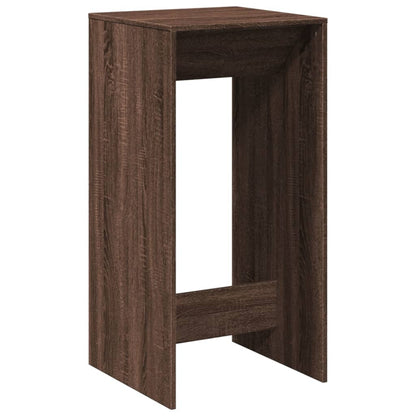 Tavolo da Bar Rovere Marrone 51x50x103,5 cm in Truciolato